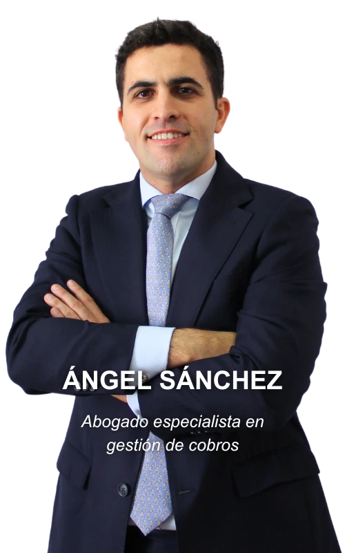 Ángel Sánchez como abogado experto en cobro de deudas para ayudar a personas que buscan un abogado para reclamar impagos y salvaguardar los ingresos de sus negocios