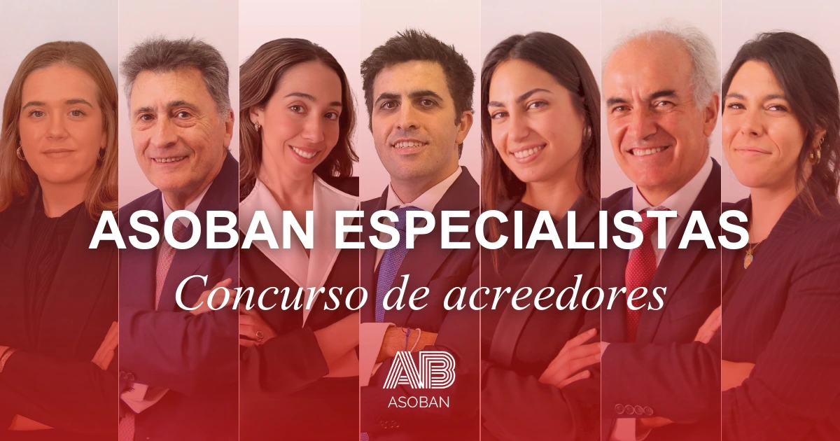 Equipo de abogados especialistas en concurso de acreedores ofreciendo asesoramiento legal para empresas y particulares.